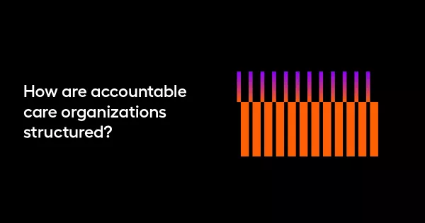 How are accountable care organizations structured?