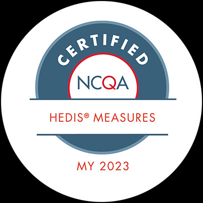 Arcadia is certified through the NCQA HEDIS® Measures