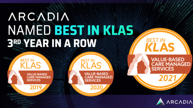 Arcadia awarded Best in KLAS for third consecutive year in 2021