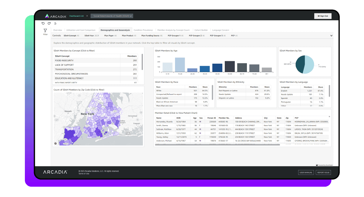 The social determinants of health healthcare dashboard example discusses how organizations can take a practical step towards health equity.