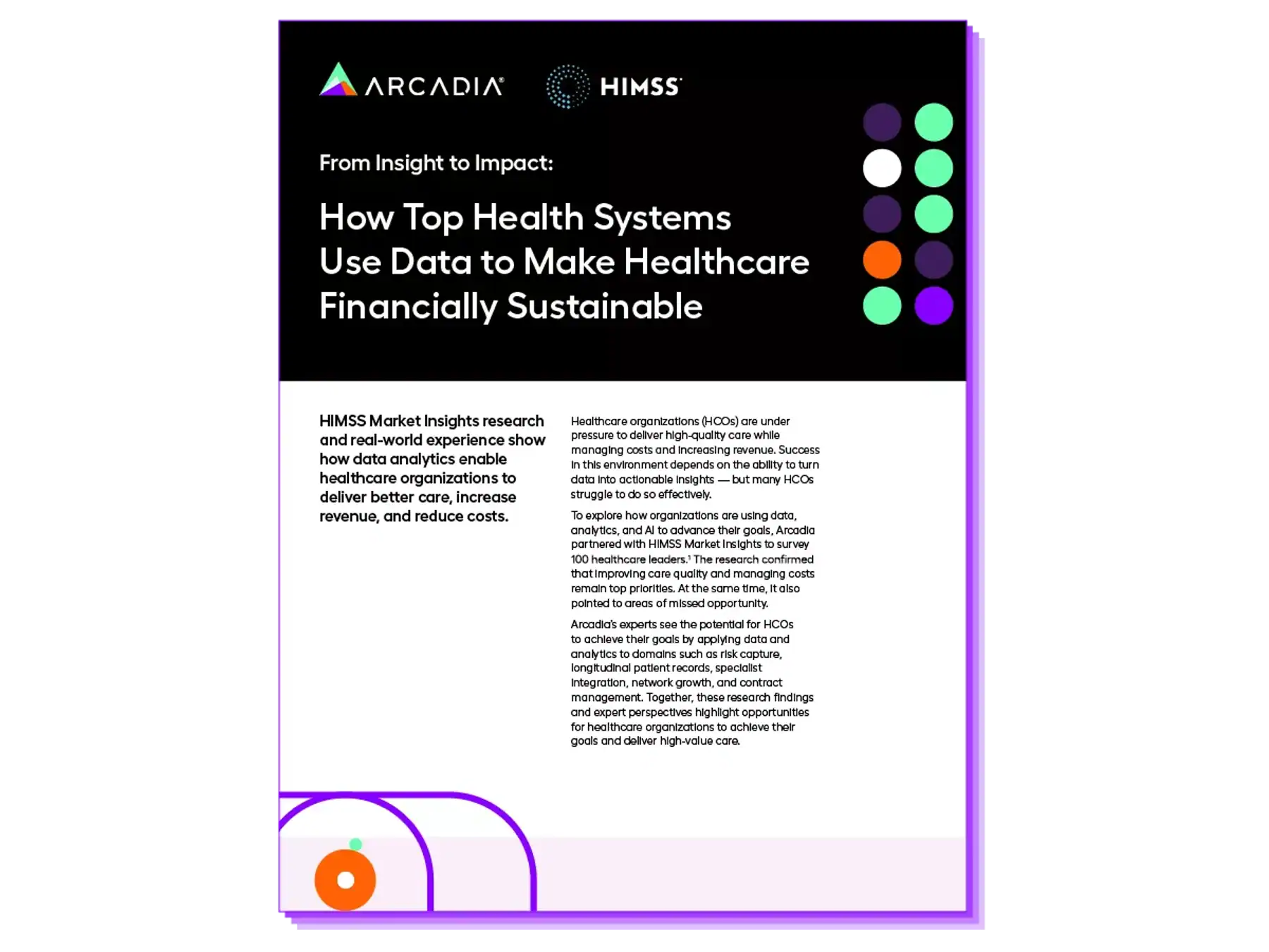 From Insight to Impact: How Top Health Systems Use Data to Make Healthcare Financially Sustainable
